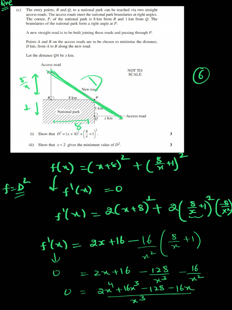 Past Year Practice Questions (Derivatives) (Day 2) (9-01-25) | PDF