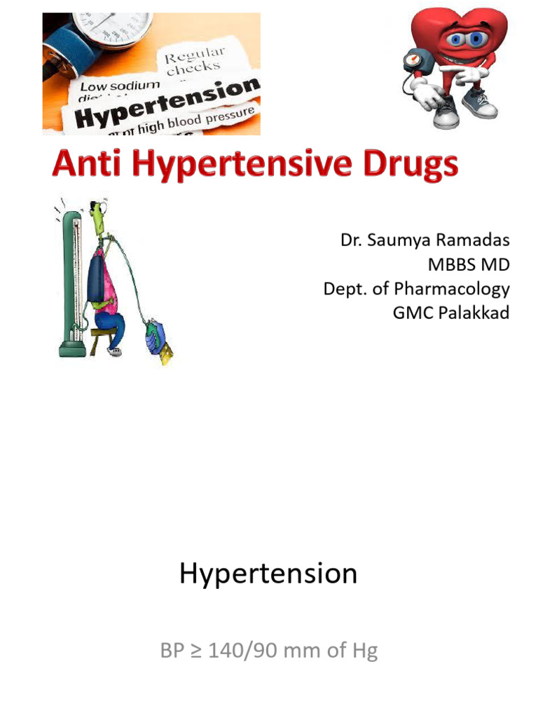 Comprehensive Guide to Antihypertensive Drugs | PDF | Angiotensin ...