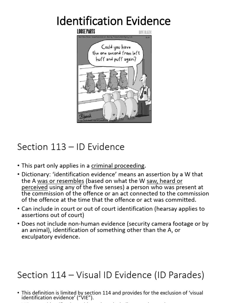 Episode+6 Identification | PDF | Expert Witness | Discovery (Law)