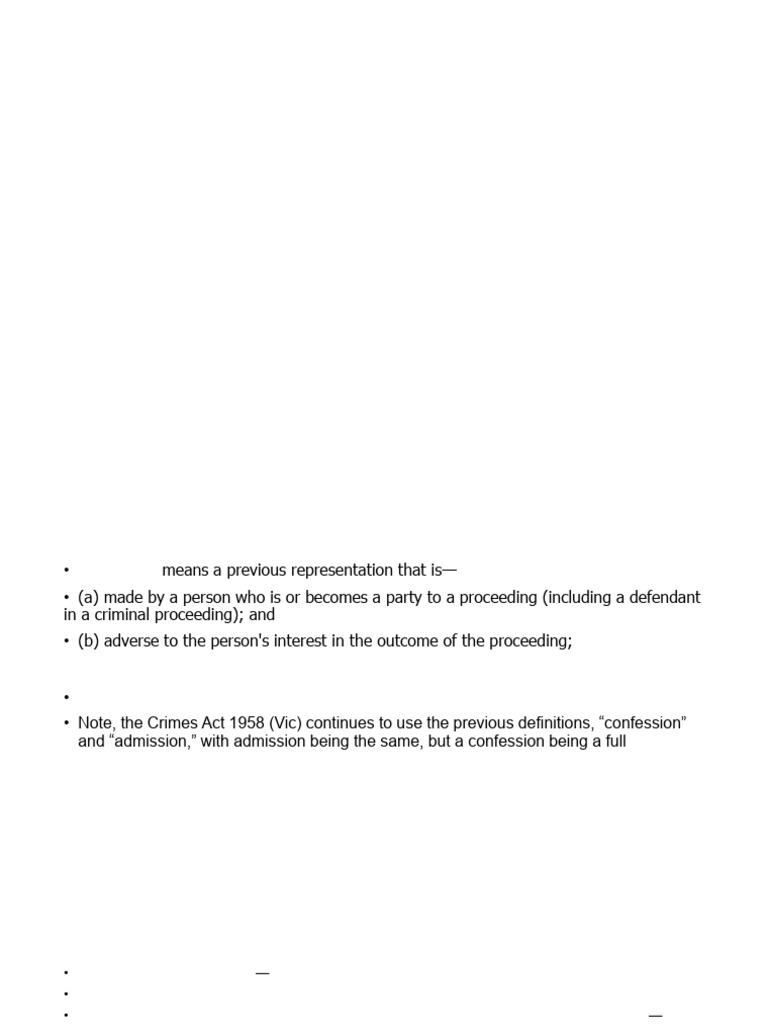 Episode+7 Admissions: Real Evidence and Exclusion | PDF | Hearsay ...