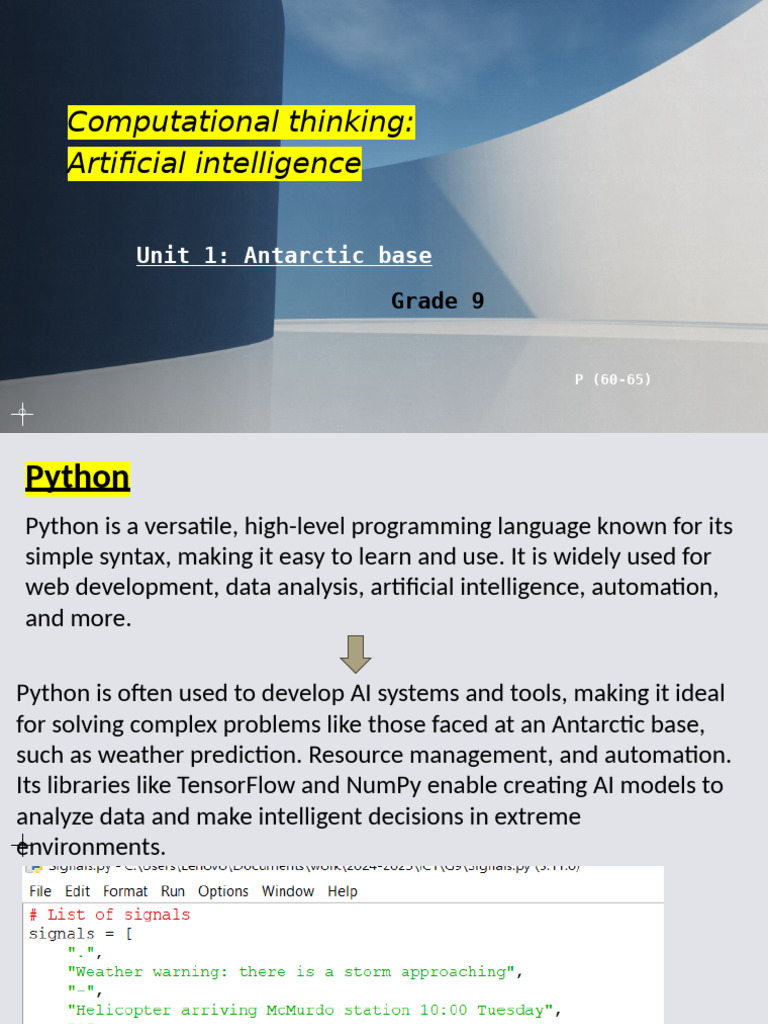 Computational Thinking & AI | PDF | Artificial Intelligence ...