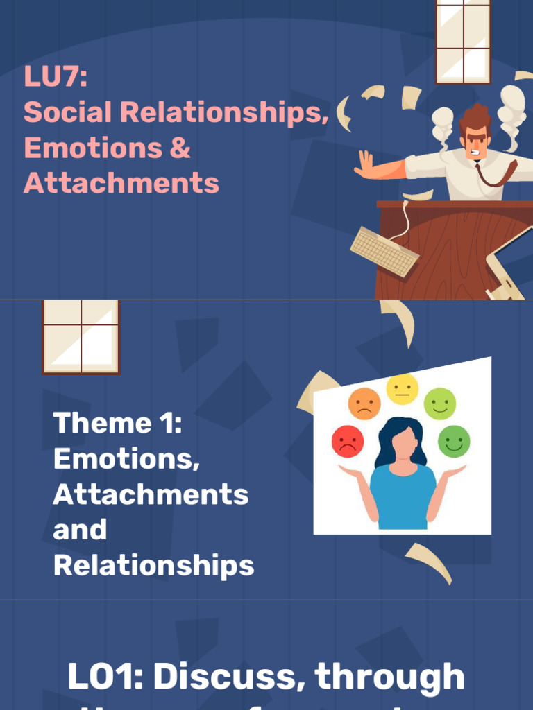 Emotional Development and Attachment Theory | PDF | Attachment Theory ...