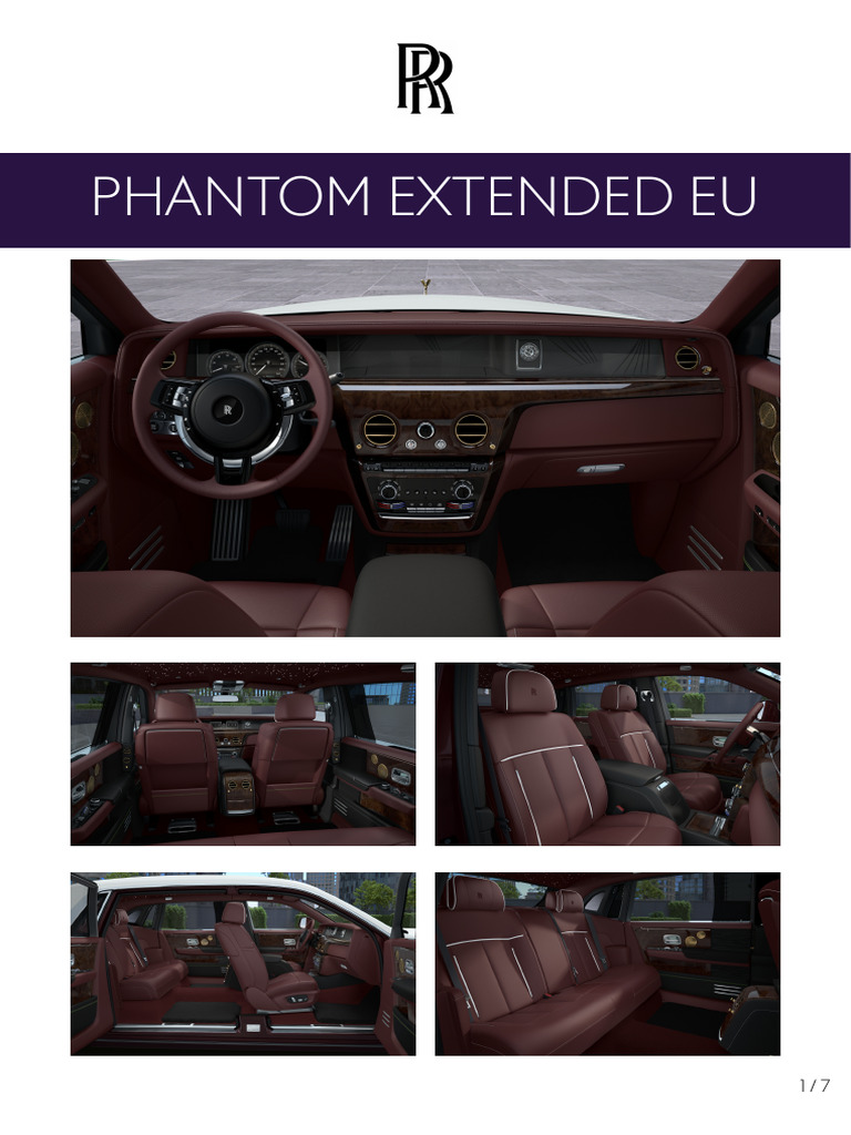 RR TU41 Phantom Extended EU 20220518 | PDF | Fuel Economy In ...