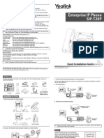 SIP-T20P Enterprise IP Phone: Quick Installation Guide