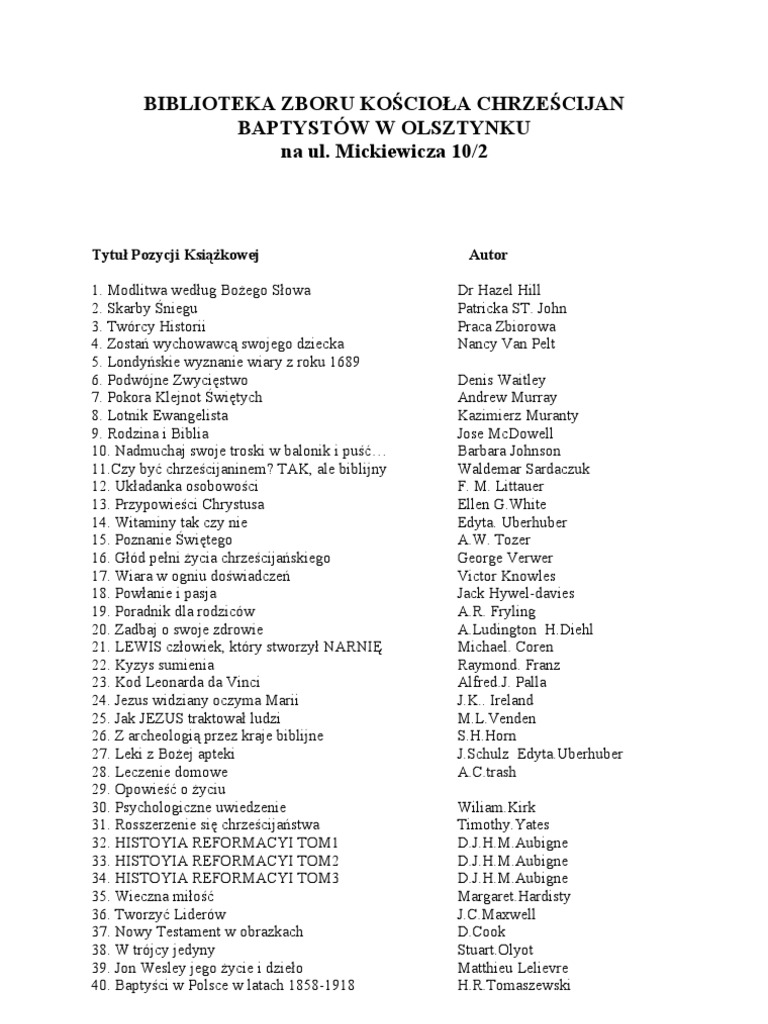 365 Powodów Dla Których Cię Kocham Lista Pdf