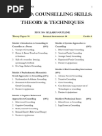 Paraphrasing Techniques in Counseling | PDF | Empathy | Psychotherapy