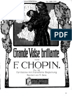 Chopin Grande Valzer Brillante Op18 x Violino e Piano