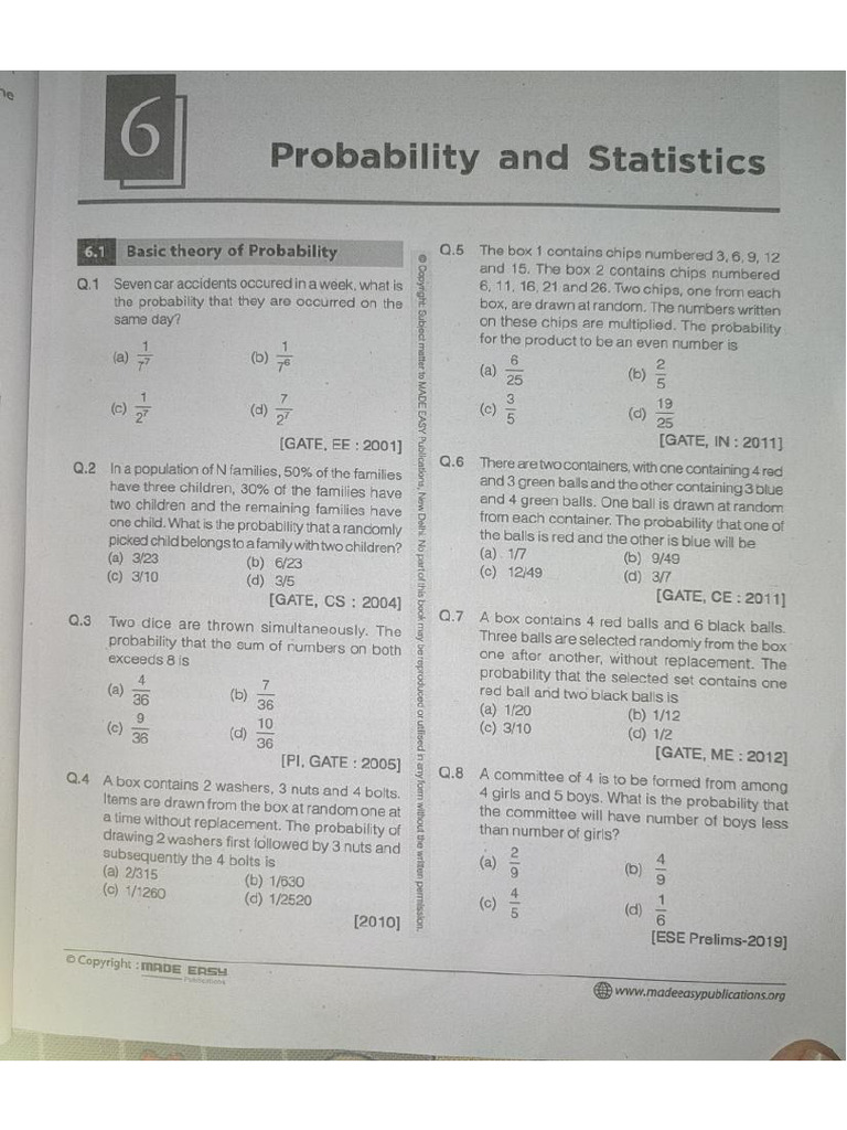 Probability | PDF