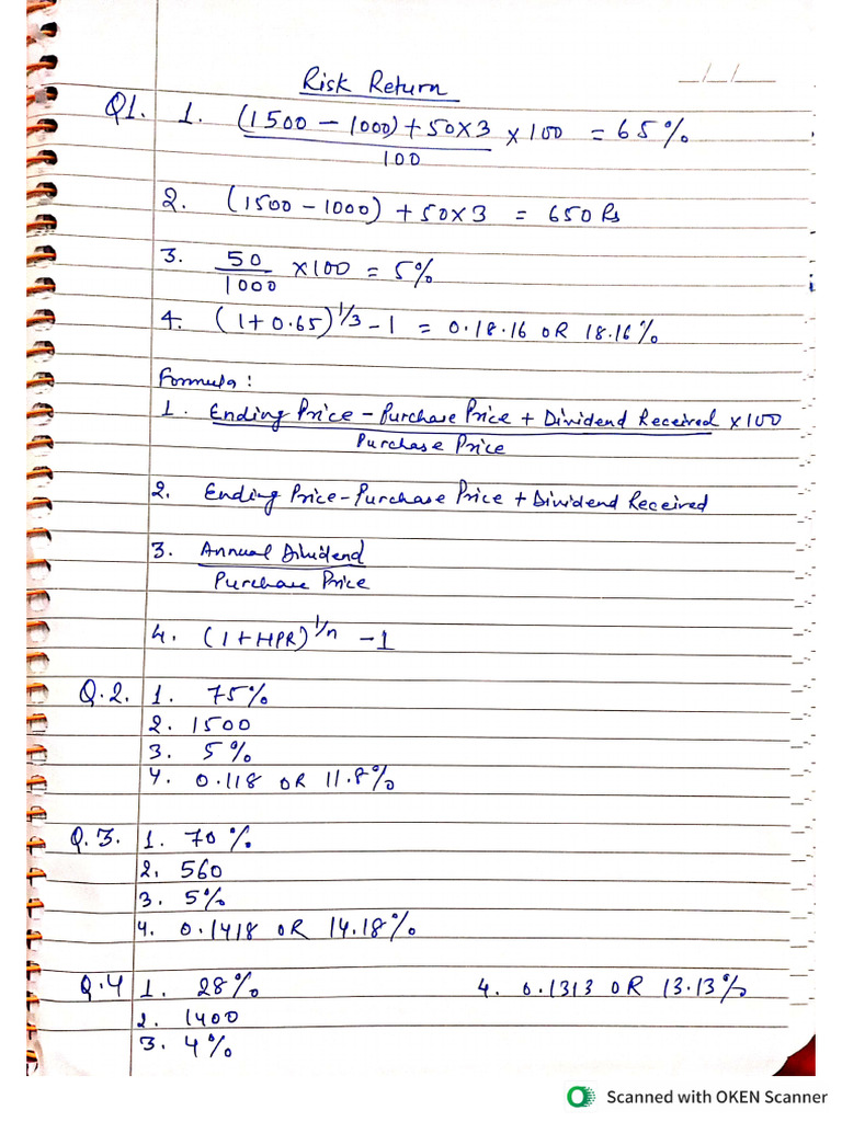 RR Answer | PDF