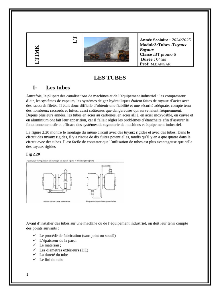 Tubes et Tuyaux : Guide Technique 2024 | PDF | Tuyau | Acier