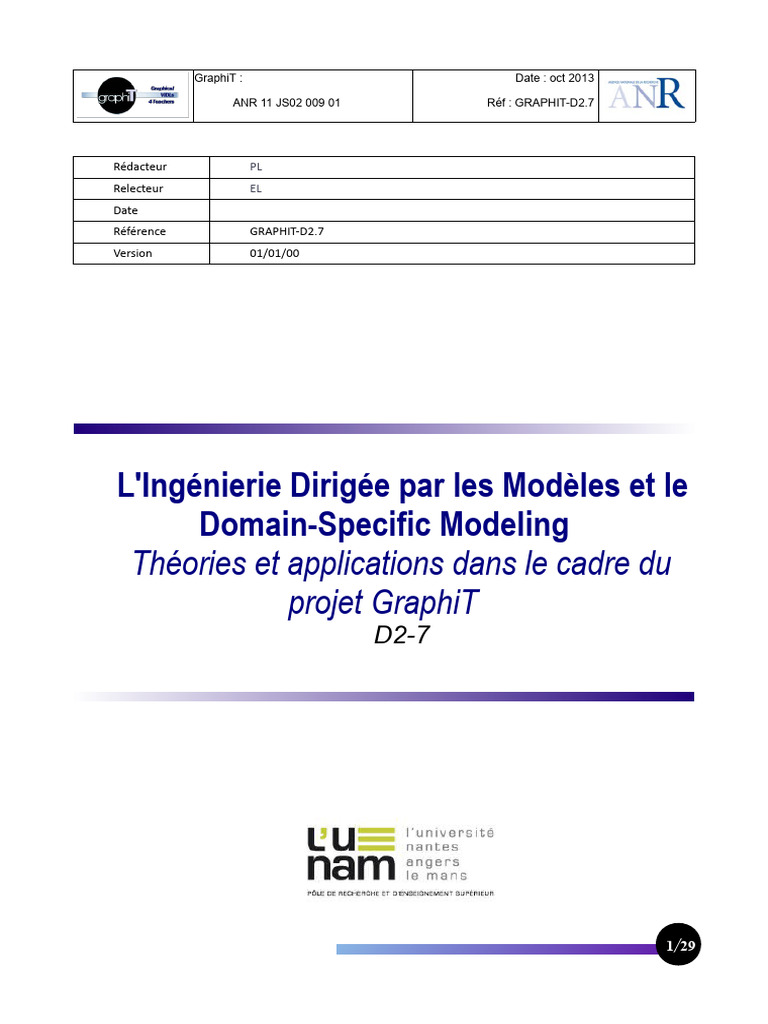 Ingénierie Dirigée par les Modèles | PDF | Informatique | Développement ...