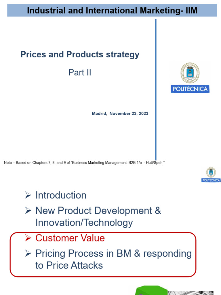 Prices and Products Strategy - P2 - 2023 | PDF | Demand | Pricing
