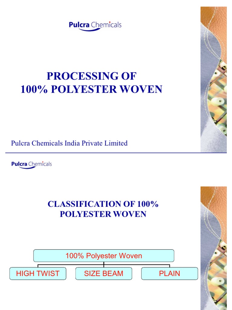 Polyester Processing | PDF