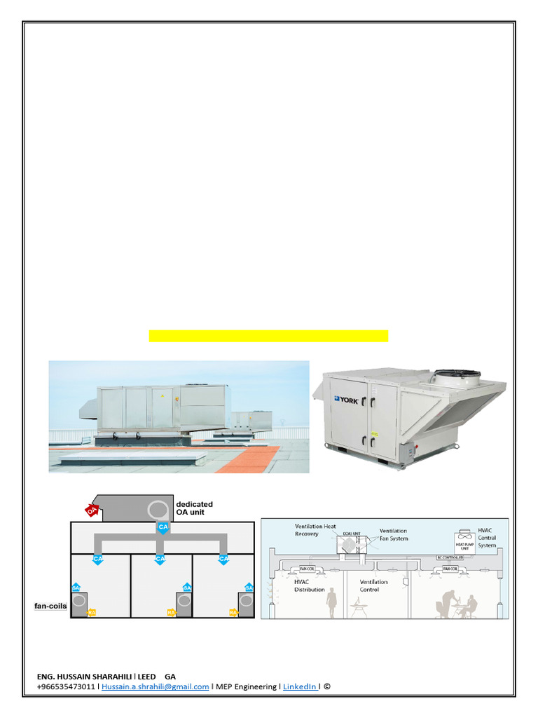 DOAS | PDF | Ventilation (Architecture) | Sustainable Design