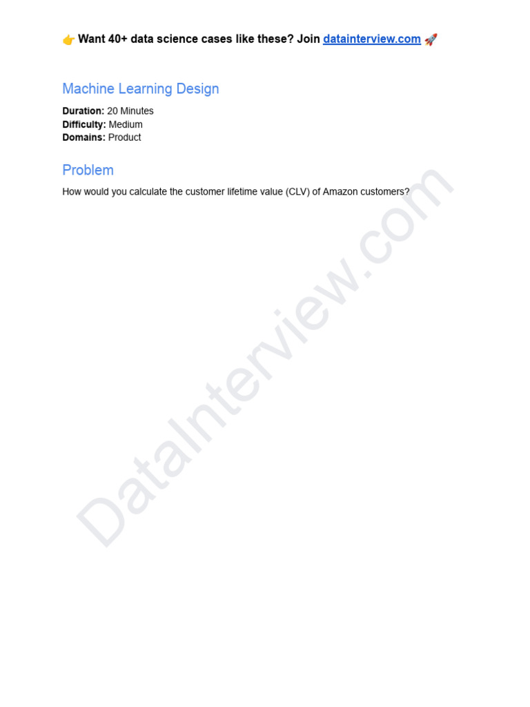 Amazon ML Case 1689698392 | PDF | Statistical Analysis | Teaching ...