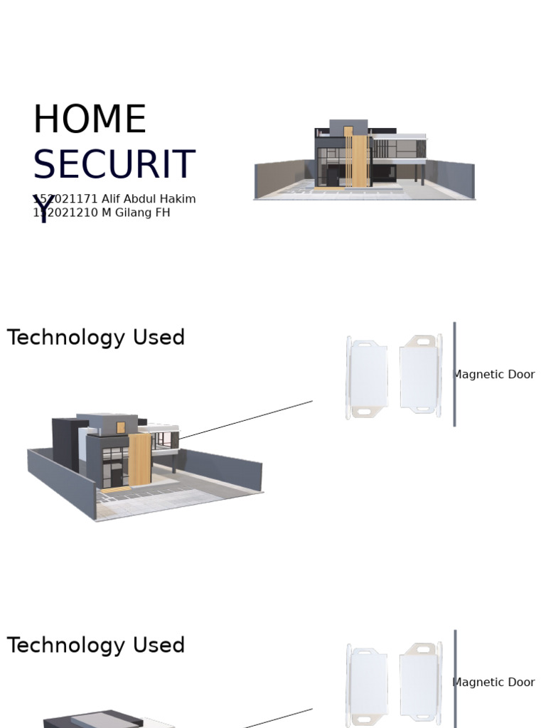 Magnetic Door Security System Overview | PDF