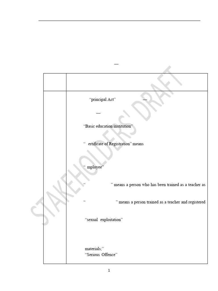 TSC Amendment Bill 2024 Overview | PDF | Teachers | Performance Appraisal
