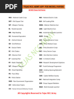 NCC Full Forms and Abbreviations | PDF | Military | Ballistics