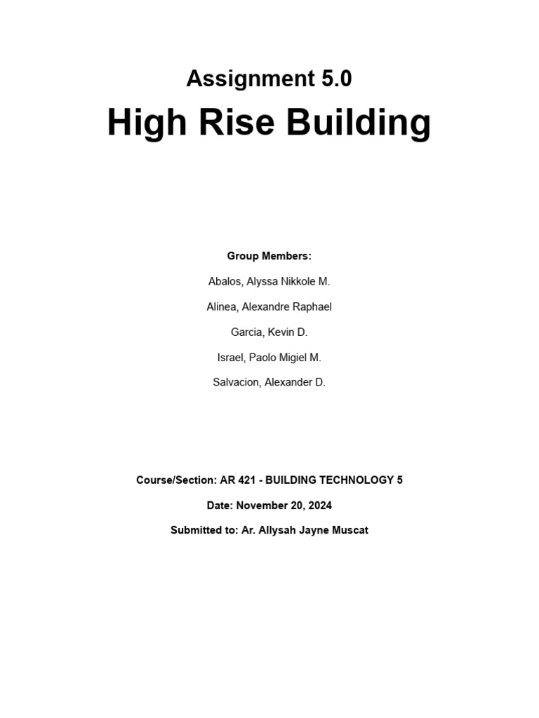 Building Technology 5 | PDF | Concrete | Building Engineering