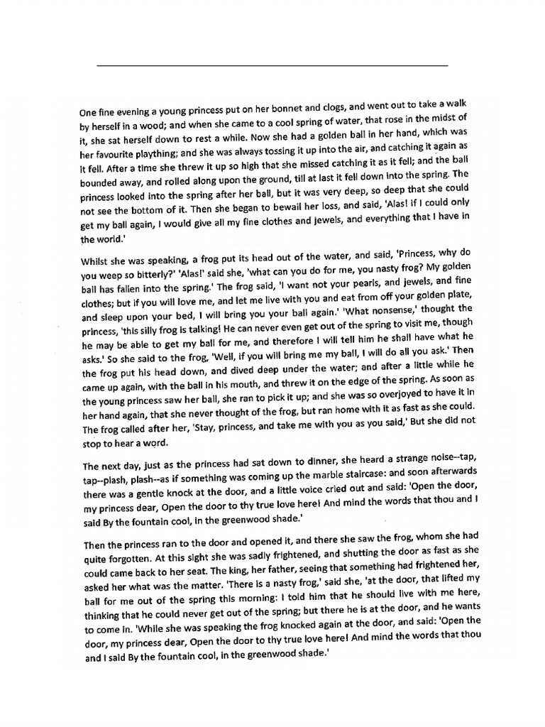 Comprehension Worksheet 1 | PDF