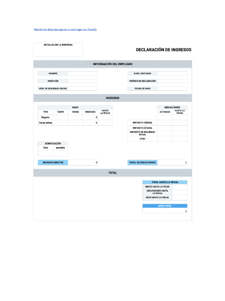 Ingresos | PDF