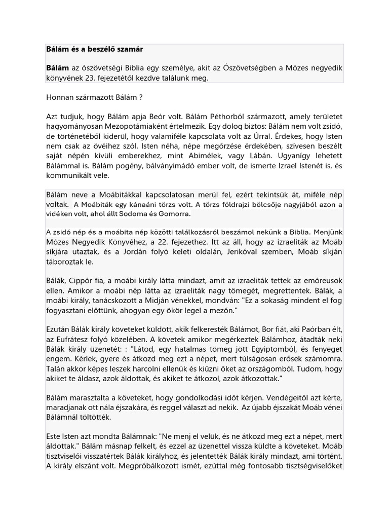 Bálám | PDF