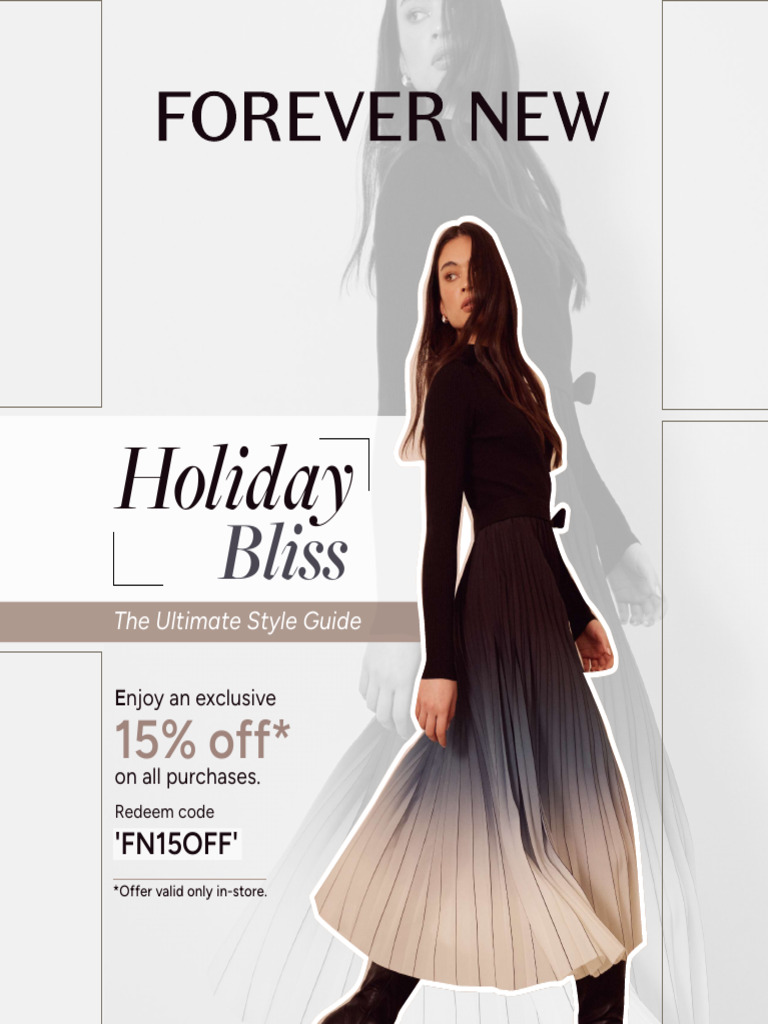 Holiday Style Guide & Exclusive Offer | PDF