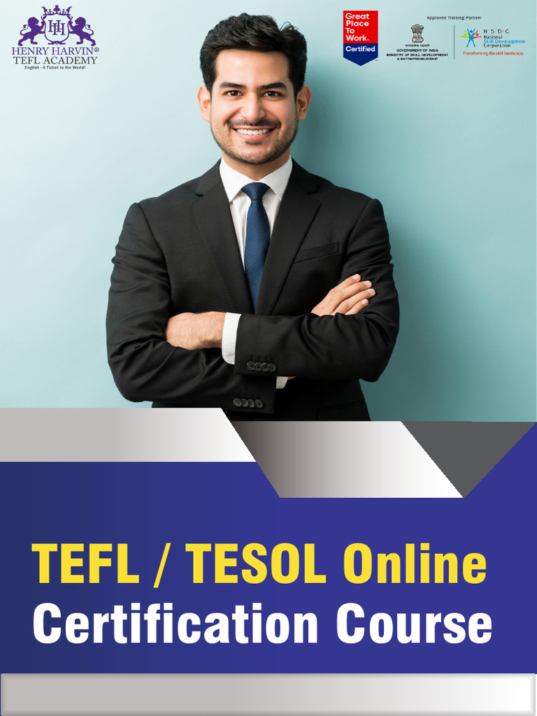 TEFL/TESOL Online Certification Course | PDF | English As A Second Or ...