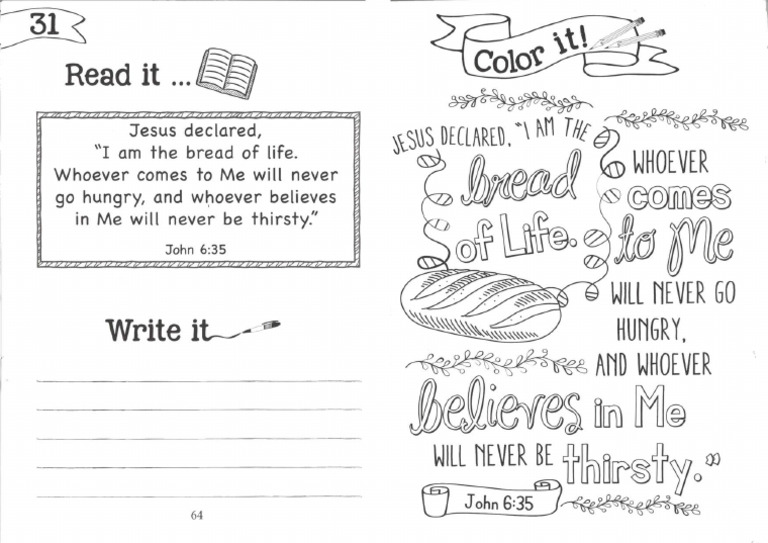 p64-65 John 6-35 | PDF