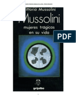 Mussolini. Mujeres Trágicas en Su Vida - Vittorio Mussolini (Hijo Mayor de Benito Mussolini)