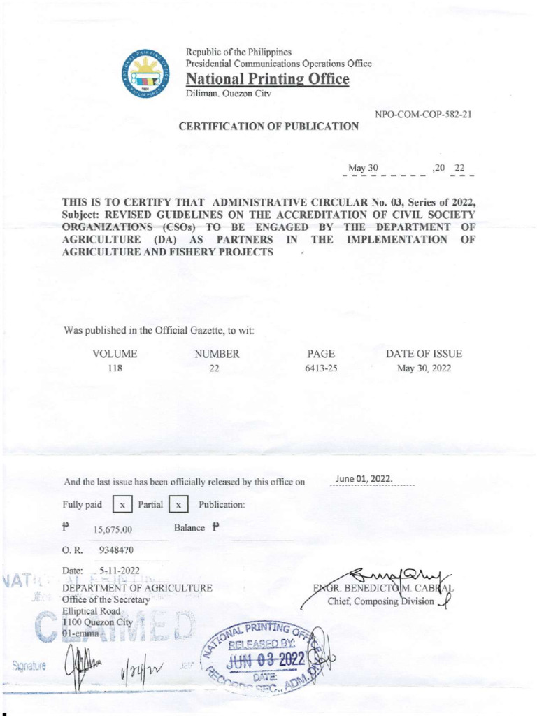 AC 3 Revised CSO Guidelines | PDF