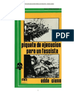 Piquete de ejecución para un fascista. Edda Ciano (Hija de Mussolini y esposa de Galeazzo)