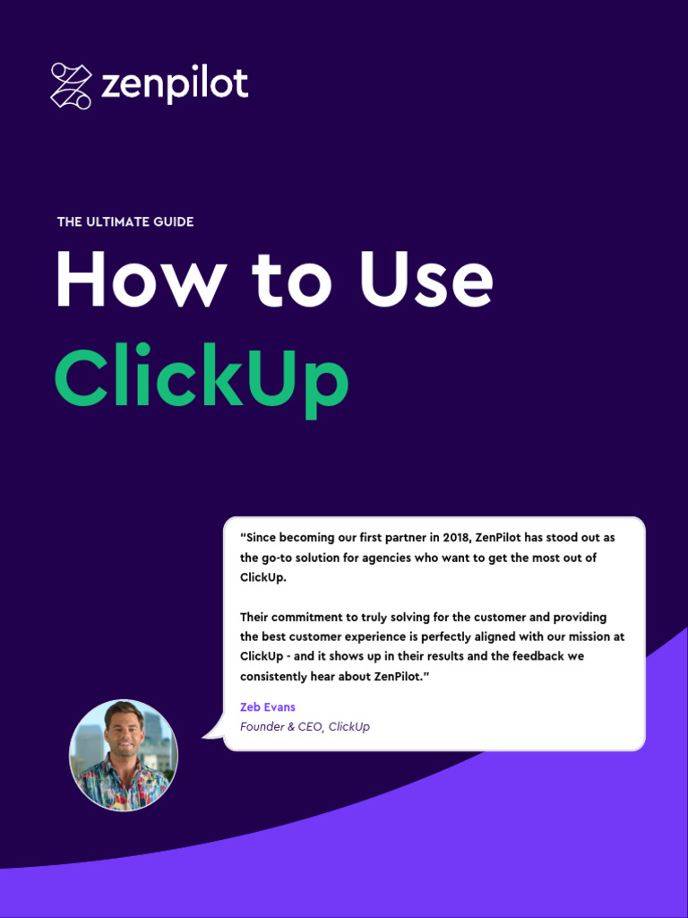 How to use ClickUp 2024 | PDF | Customer Relationship Management | Business