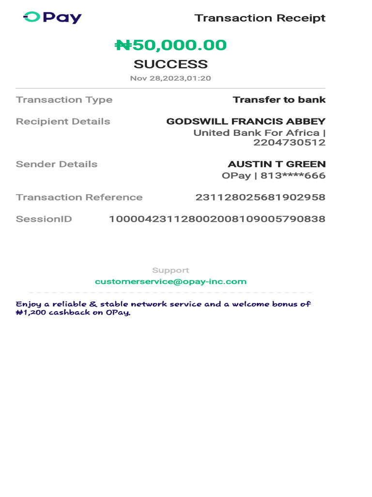 Transaction Receipt-231128025681902958 | PDF