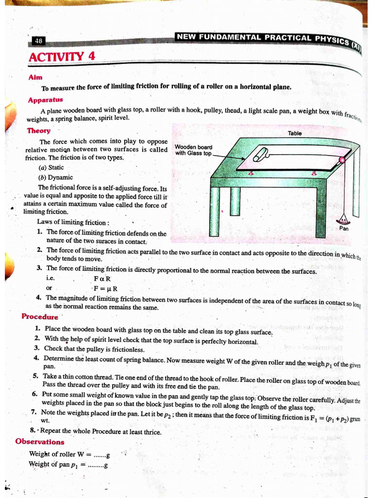 Physics Lab Manual | PDF