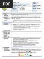 Grade 9 Cell Structure Lesson Plan | PDF | Cell (Biology) | Organelle