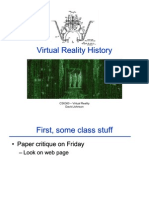 2- Virtual Reality History
