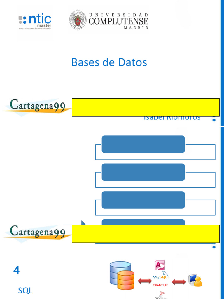 Introducción a Bases de Datos y SQL | PDF | SQL | Bases de datos