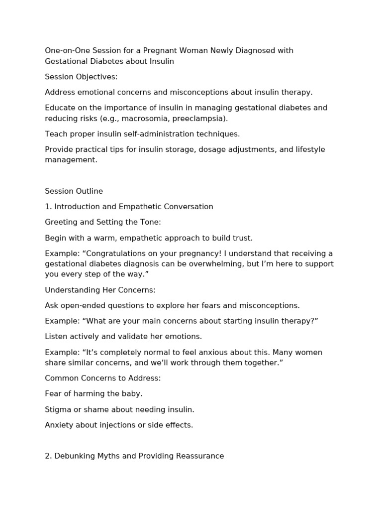Insulin Training To A Pregnant Lady | PDF | Gestational Diabetes | Diabetes