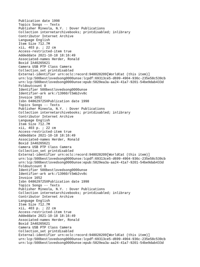 Document 001 | PDF | Computer Standards | Library Science