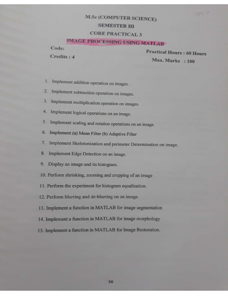 Dip Practicals | PDF