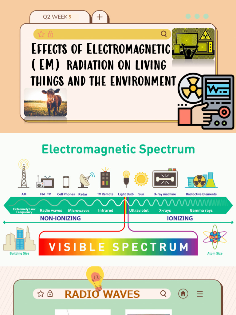 Impact of EM Radiation on Health | PDF | Infrared | Ultraviolet