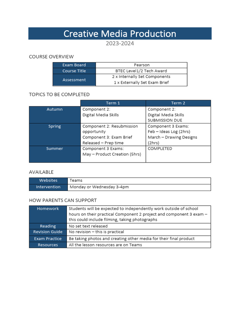 Creative-Media-Production-Exam-Preparation | PDF
