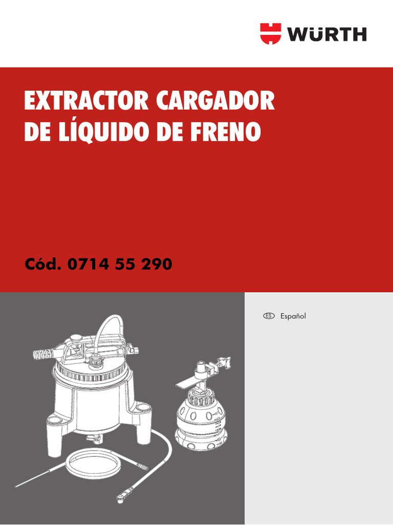 Extractor de Líquido de Frenos al Vacío | PDF | Tornillo | Vacío