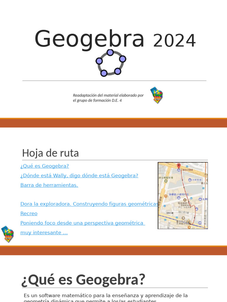 Taller de Geogebra 2024 Escuela 24 de 4 | PDF | Geometría | Geometria ...