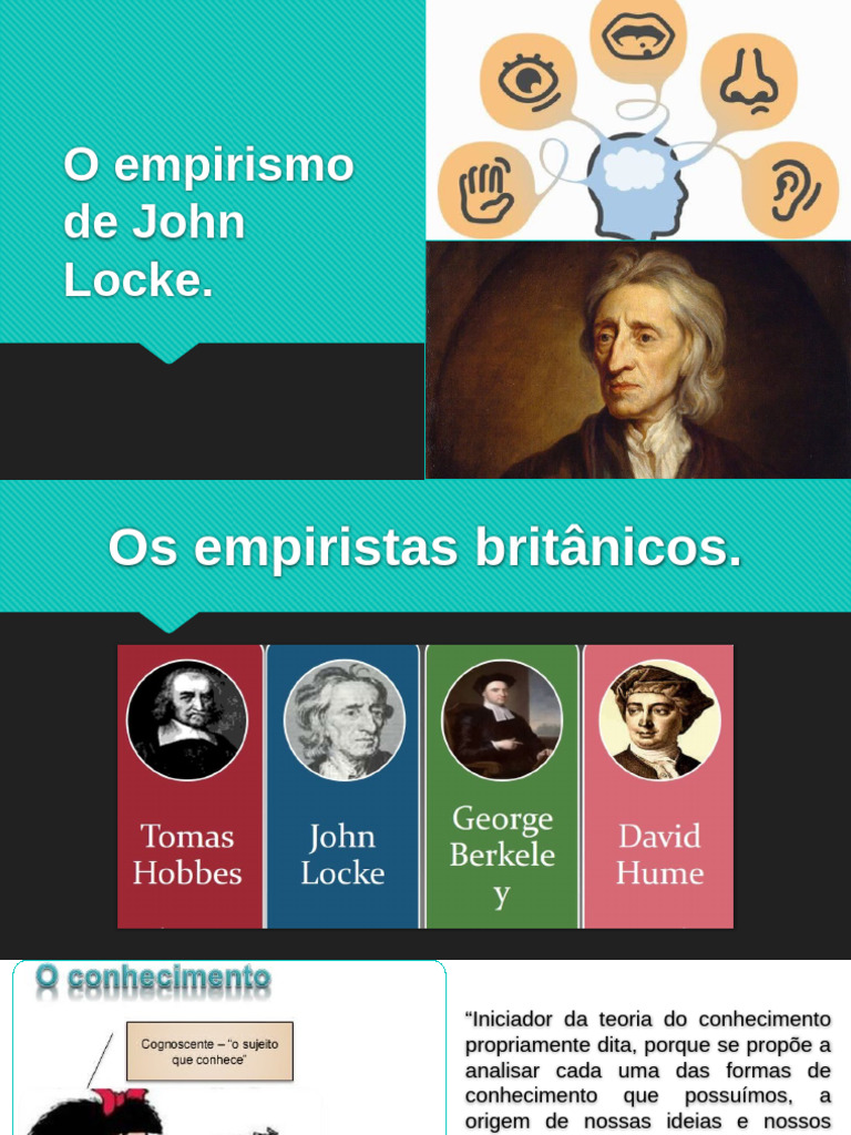 Empirismo de John Locke e Teoria do Conhecimento | PDF