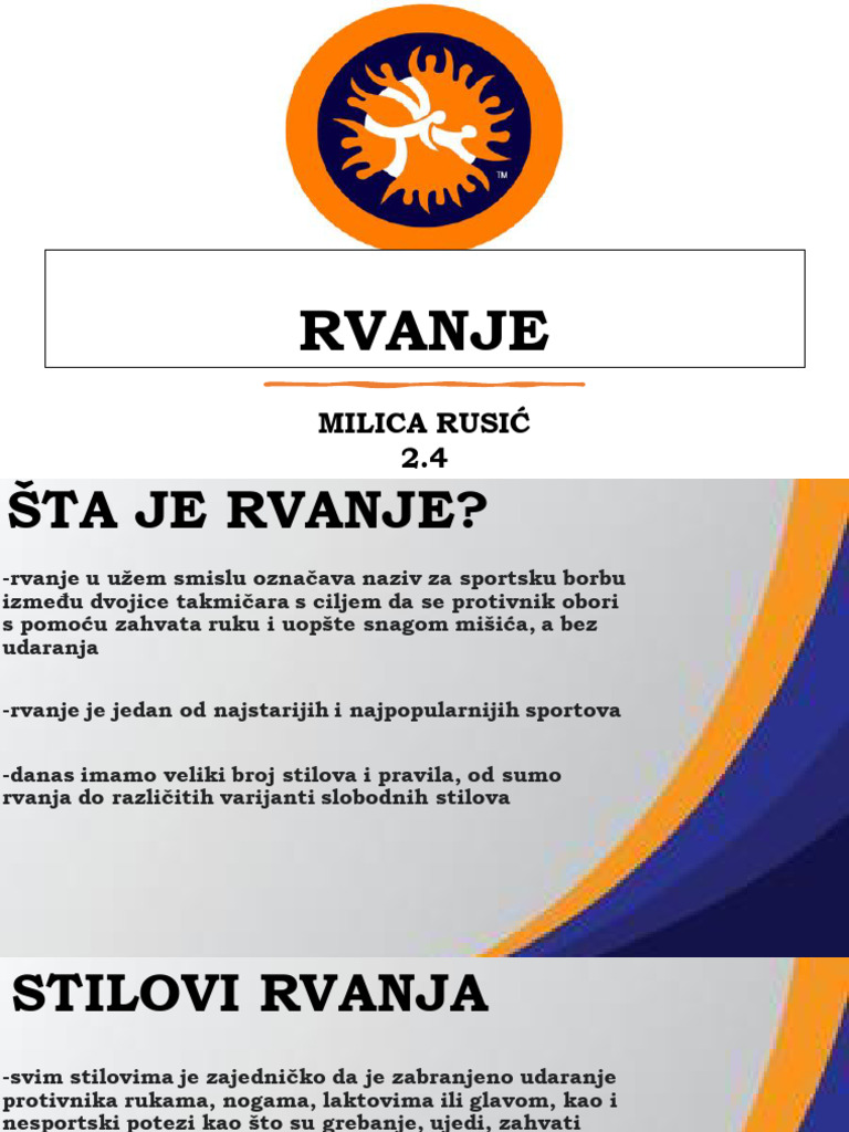 Rvanje | PDF