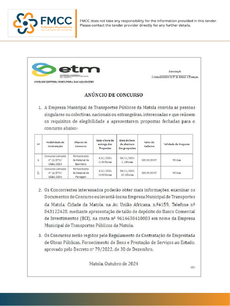 ETM | PDF