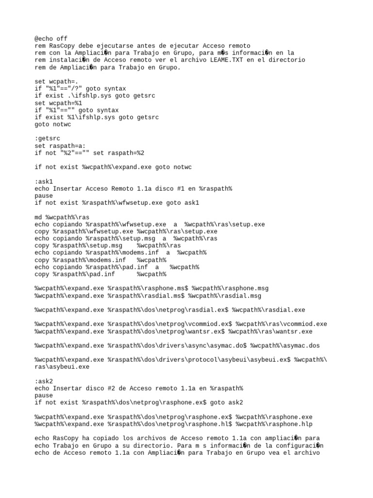 Ras | PDF | Software | Software del sistema