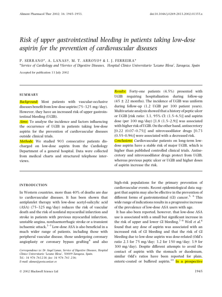 Reseasrch | PDF | Aspirin | Nonsteroidal Anti Inflammatory Drug